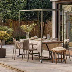Easy going tuinstoel kunststof zand