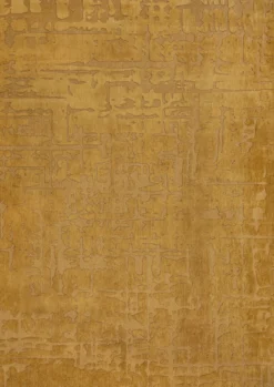 Ecorugs vloerkleed Baobab goud 80x150 cm