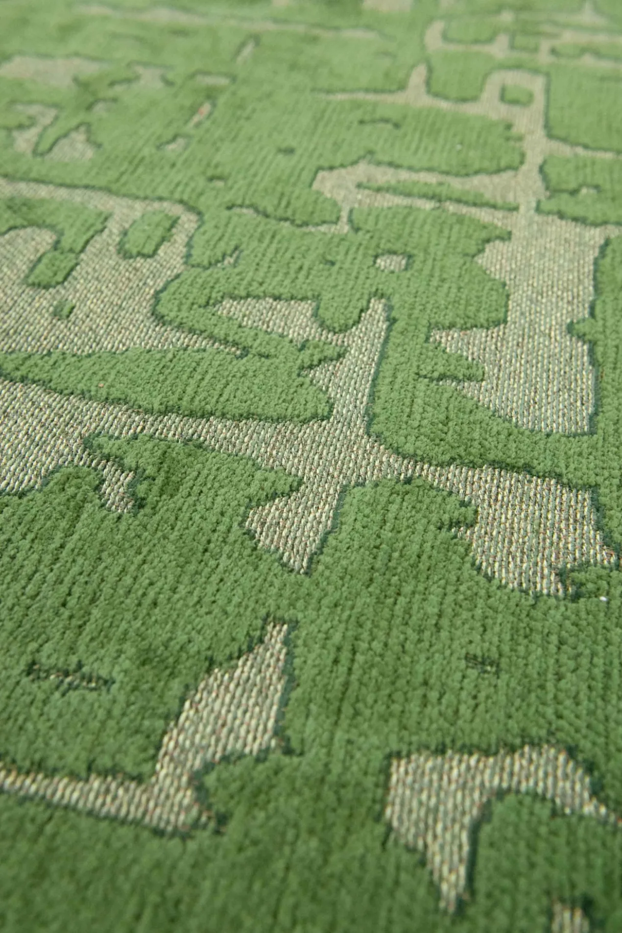 Ecorugs vloerkleed Baobab groen 80x150 cm
