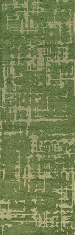 Ecorugs vloerkleed Baobab groen 80x250 cm