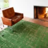 Ecorugs vloerkleed Baobab groen 170x240 cm