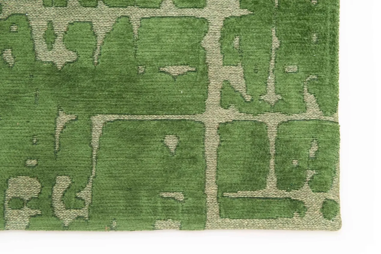 Ecorugs vloerkleed Baobab groen 170x240 cm