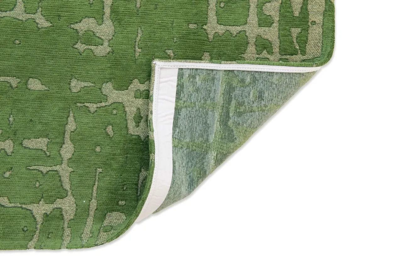 Ecorugs vloerkleed Baobab groen 280x390 cm
