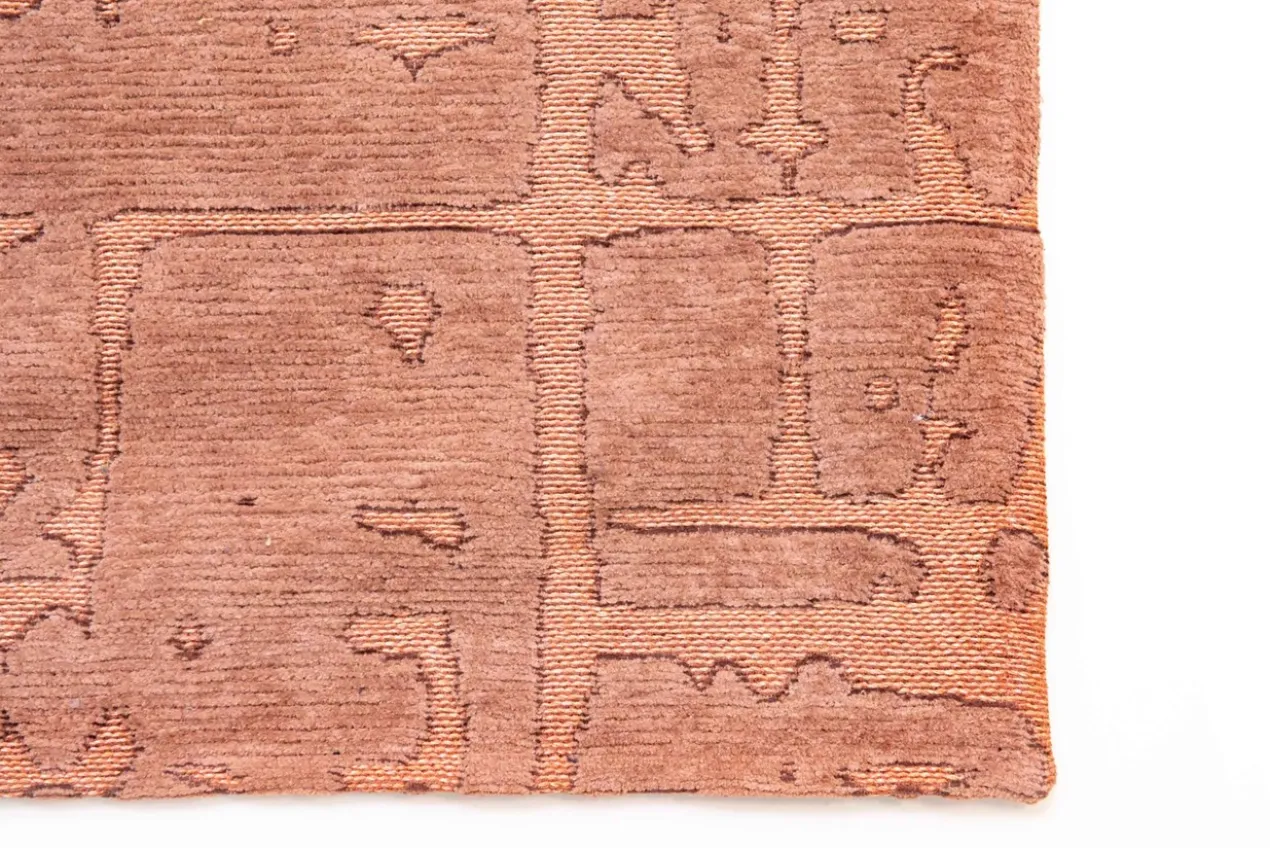 Ecorugs vloerkleed Baobab koper ∅ 140 cm