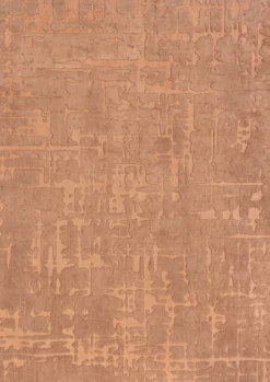 Ecorugs vloerkleed Baobab koper 200x280 cm