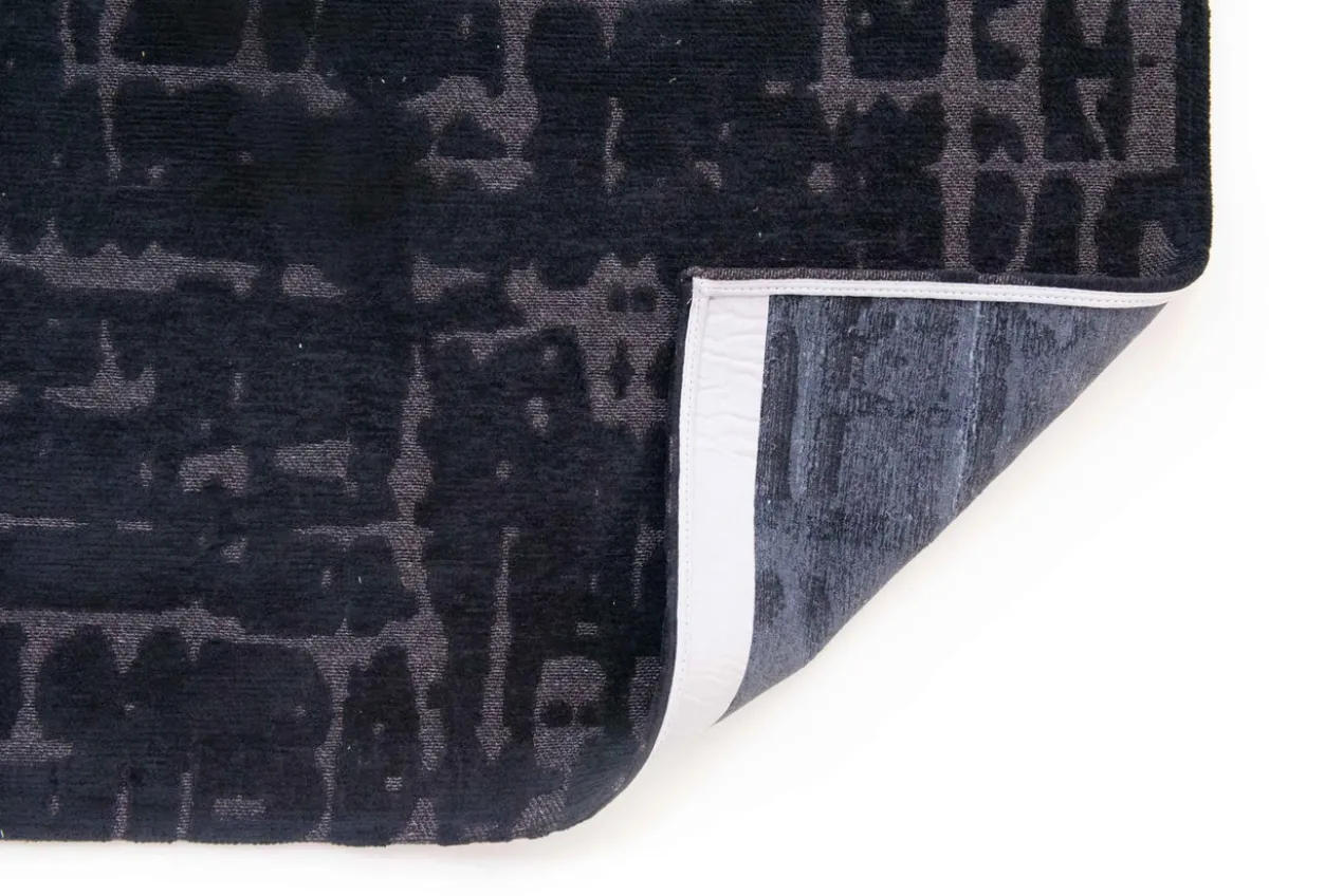 Ecorugs vloerkleed Baobab zwart 200x280 cm
