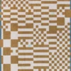 Ecorugs vloerkleed Chess goud 170x240 cm