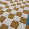 Ecorugs vloerkleed Chess goud 240x340 cm