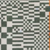 Ecorugs vloerkleed Chess groen 240x340 cm