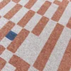 Ecorugs vloerkleed Chess oranje 280x390 cm