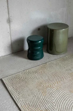Ecorugs vloerkleed Coral beige 80x250 cm