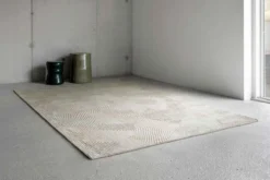 Ecorugs vloerkleed Coral beige ∅ 240 cm
