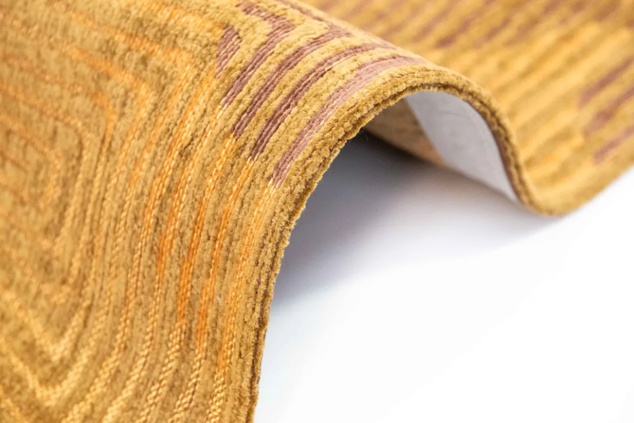 Ecorugs vloerkleed Coral goud 80x150 cm 80x150 cm