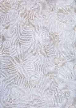 Ecorugs vloerkleed Coral wit 140x200 cm