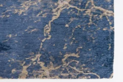 Ecorugs vloerkleed Cracks blauw 80x150 cm