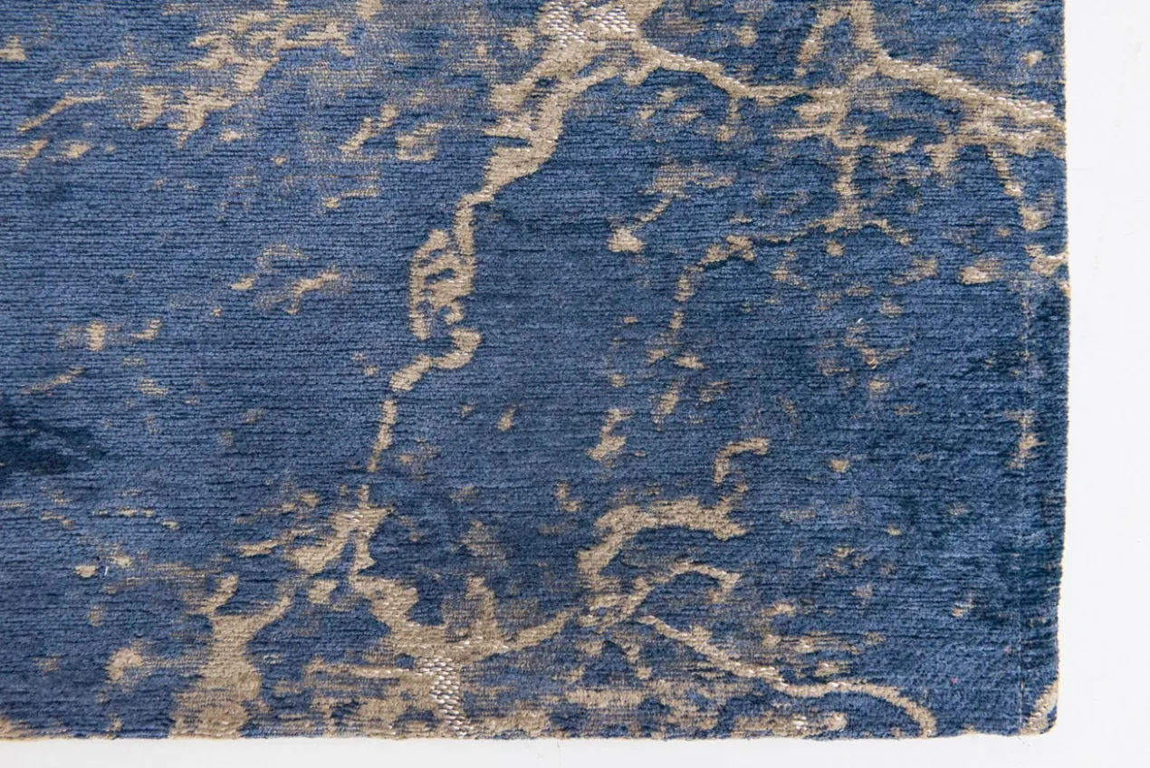 Ecorugs vloerkleed Cracks blauw ∅ 140 cm