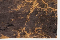 Ecorugs vloerkleed Cracks goud ∅ 140 cm