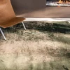 Ecorugs vloerkleed Cracks groen 80x150 cm