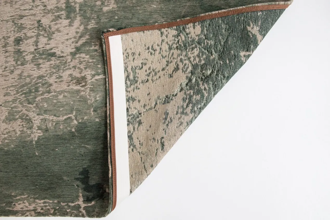 Ecorugs vloerkleed Cracks groen ∅ 240 cm