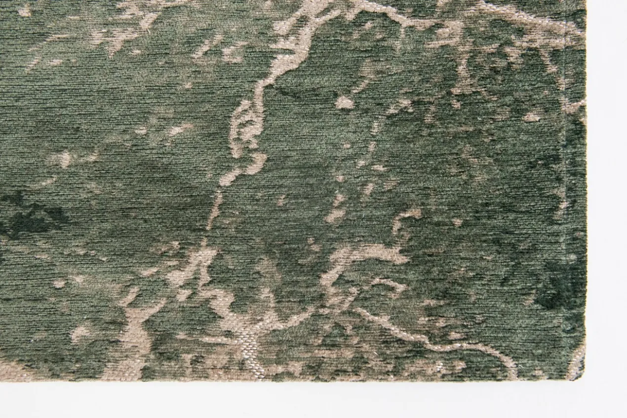 Ecorugs vloerkleed Cracks groen 240x340 cm