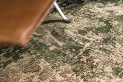 Ecorugs vloerkleed Cracks groen 280x390 cm