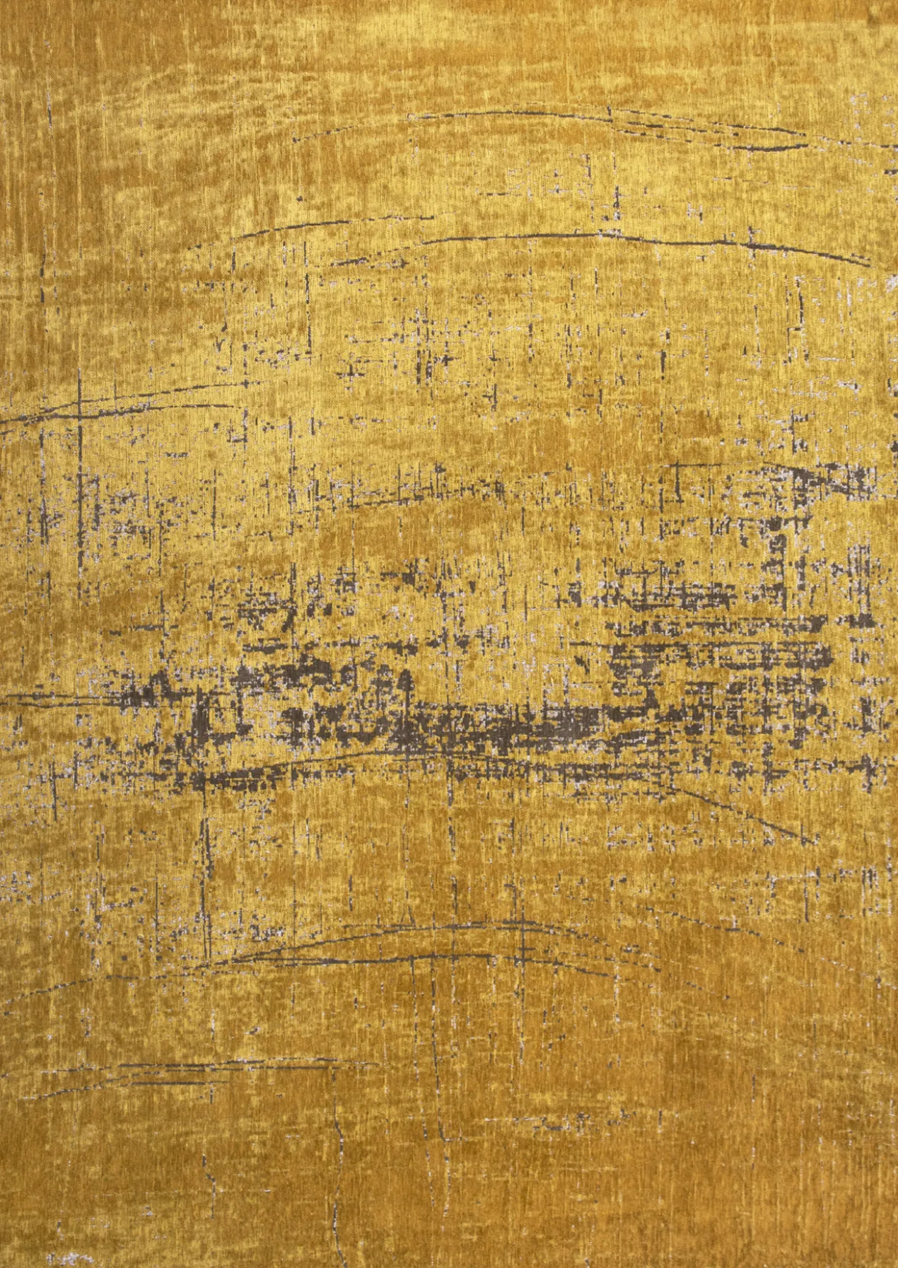 Ecorugs vloerkleed Griff geel 170x240 cm