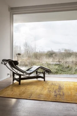 Ecorugs vloerkleed Griff geel 240x340 cm
