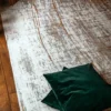 Ecorugs vloerkleed Griff goud 80x150 cm