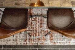 Ecorugs vloerkleed Griff koper 80x150 cm