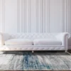 Ecorugs vloerkleed Griff turquoise ∅ 240 cm