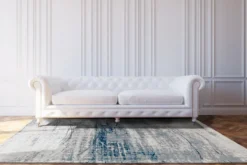 Ecorugs vloerkleed Griff turquoise 280x390 cm