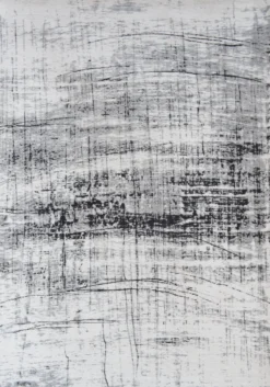 Ecorugs vloerkleed Griff zwart-wit 280x390 cm
