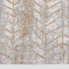 Ecorugs vloerkleed Jacob's Ladder goud 80x250 cm