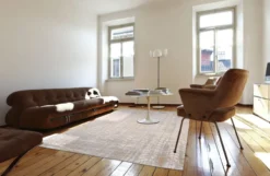 Ecorugs vloerkleed Jacob's Ladder goud 200x280 cm