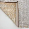 Ecorugs vloerkleed Jacob's Ladder goud ∅ 240 cm
