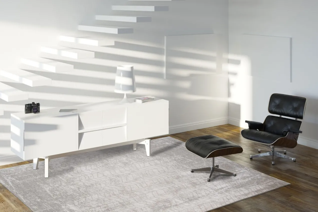 Ecorugs vloerkleed Jacob's Ladder beige 80x250 cm
