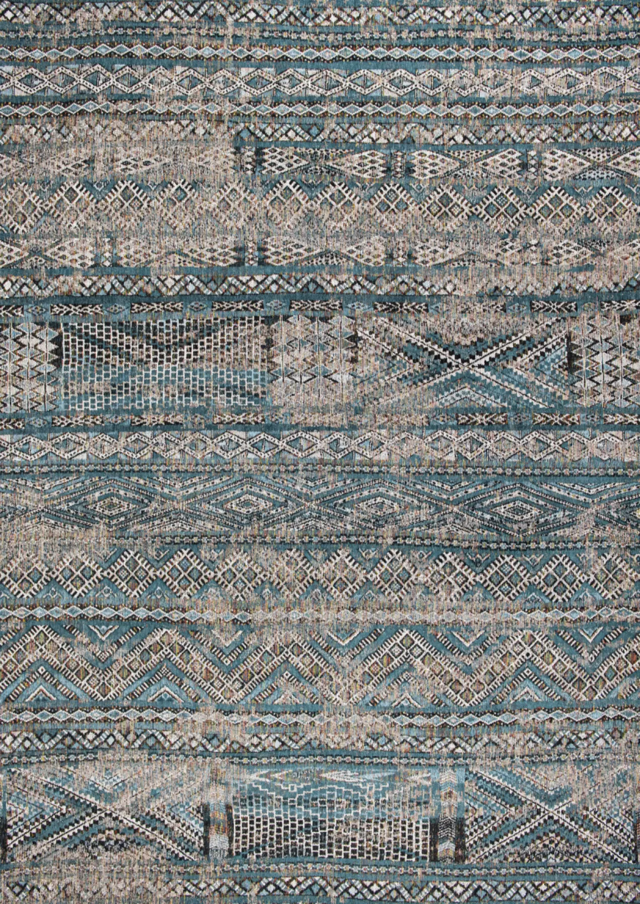 Ecorugs vloerkleed Kilim blauw 200x280 cm