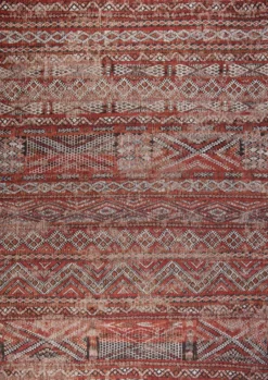 Ecorugs vloerkleed Kilim rood 170x240 cm