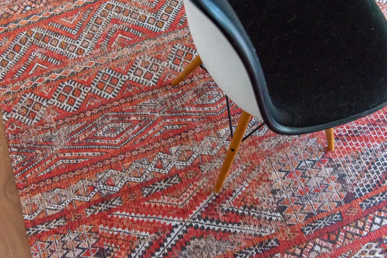 Ecorugs vloerkleed Kilim rood 200x280 cm