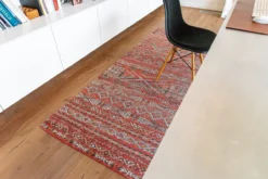 Ecorugs vloerkleed Kilim rood 280x390 cm