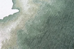 Ecorugs vloerkleed Lagoon groen ∅ 140 cm