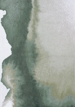 Ecorugs vloerkleed Lagoon groen 200x280 cm