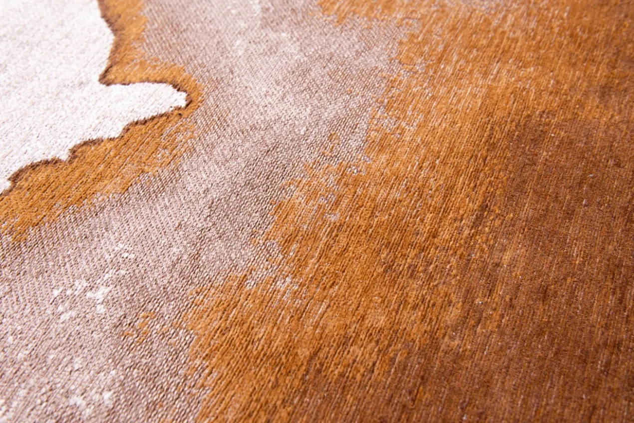 Ecorugs vloerkleed Lagoon oranje 80x150 cm