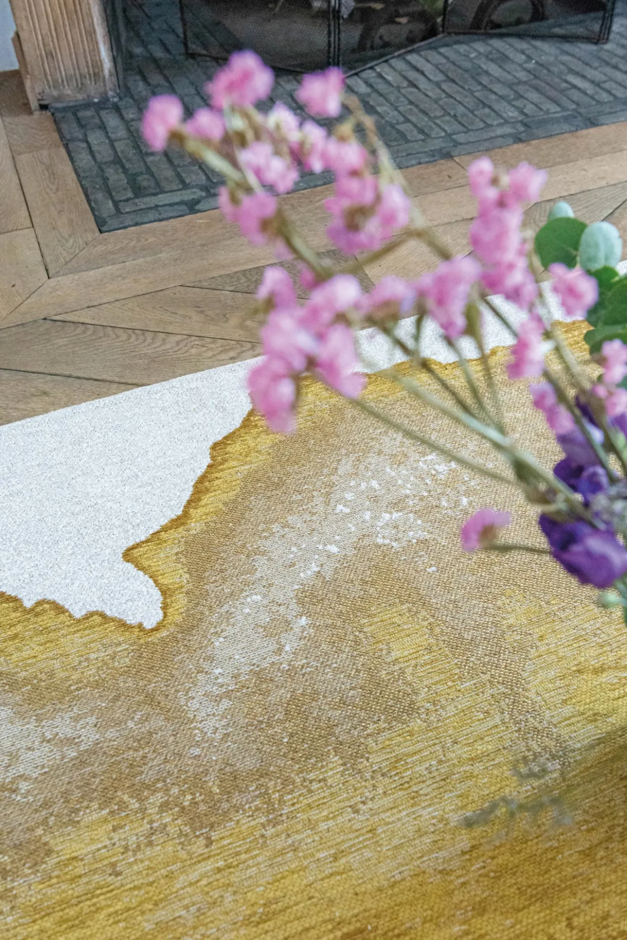 Ecorugs vloerkleed Lagoon yellow 200x280 cm