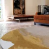 Ecorugs vloerkleed Lagoon yellow ∅ 240 cm