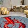 Ecorugs vloerkleed Lobster multicolor grijs 240x340 cm