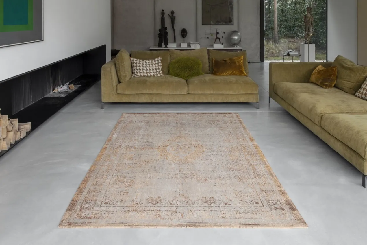 Ecorugs vloerkleed Medallion zalm 80x150 cm