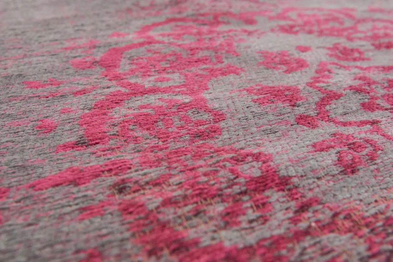 Ecorugs vloerkleed Medallion roze 80x150 cm