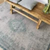 Ecorugs vloerkleed Medallion grijs 80x150 cm