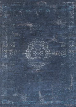 Ecorugs vloerkleed Medallion blauw 140x200 cm